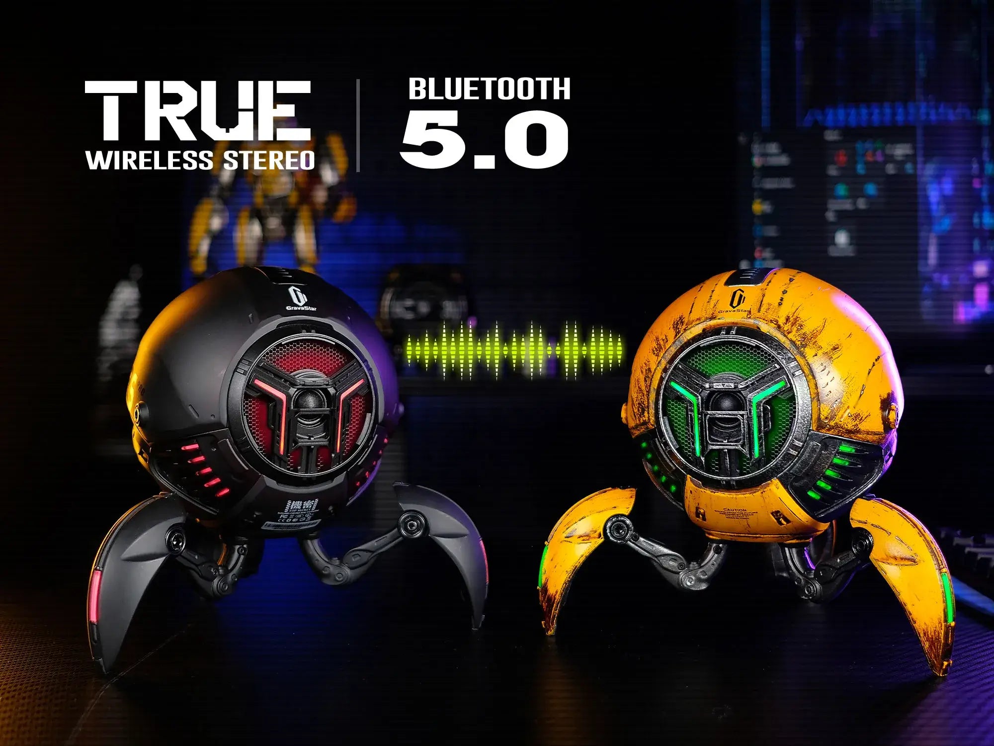 Mars Pro Sci-fi Bluetooth Speaker | GravaStar