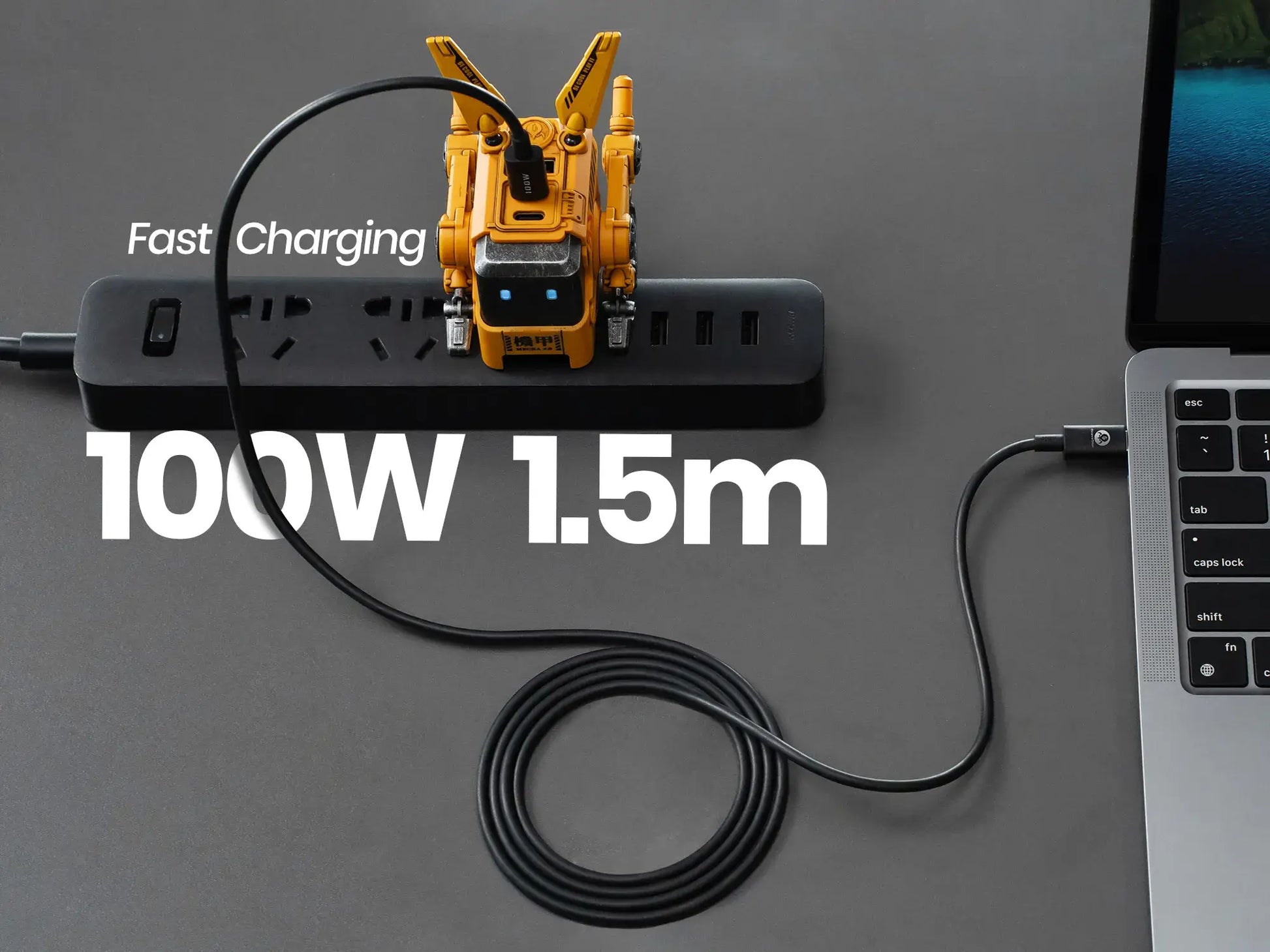 USB-C 100W 1 Meter Charging Cable (M/M)